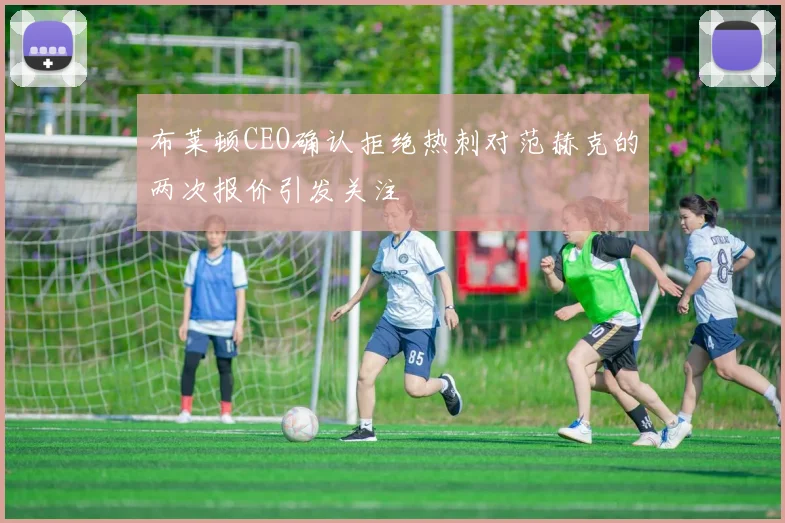 布莱顿CEO确认拒绝热刺对范赫克的两次报价引发关注